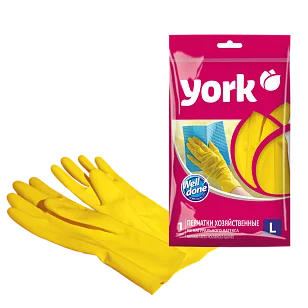 YORK Перчатки резиновые р-р L