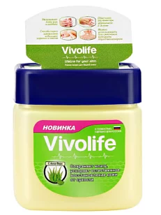 Vivolife Вазелин косметический с алое вера 61мл
