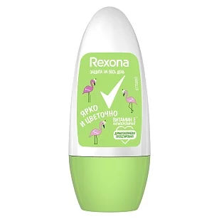 REXONA Део ролик Ярко и цветочно, 50мл