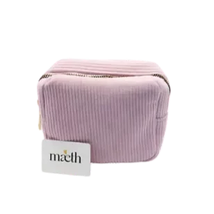 Mæth Косметичка Квадрат розовая 12,5х4,5х10,5см