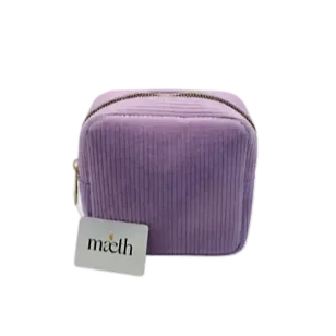 Maeth Косметичка Квадрат сиреневая 12,5х4,5х10,5см