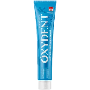 SYNERGETIC OXYDENT Зубная паста Активный кальций 100г