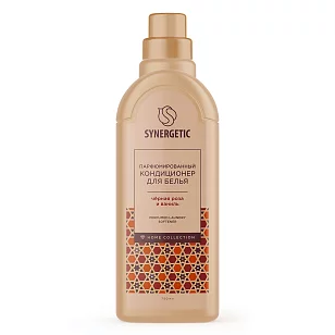 SYNERGETIC Кондиционер для белья Black Rose&Vanilla/Черная Роза и Ваниль 750мл (6шт)