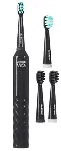 Longa Vita Зубная щетка электрическая So Clean черная