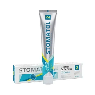 STOMATOL Зубная паста 2 Calcium 100г