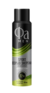 Фа MEN Део спрей Sport Взрыв энергии 150мл