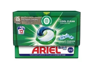 ARIEL Капсулы-гель Liquid Capsules Горный родник 12шт
