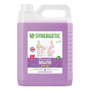 SYNERGETIC Жидкое мыло Лаванда, 5л
