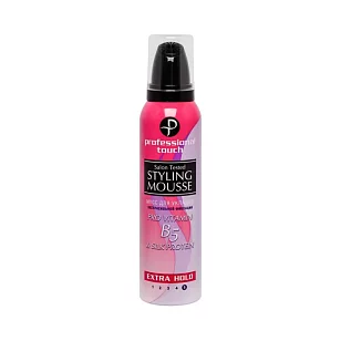Professional Touch Мусс д/волос Pro-Vitamin B5 & Silk Protein экстрасильная фиксация 150мл