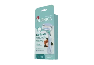 DEONICA 5 FOR WOMEN Станок со сменной кассетой 1шт