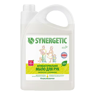 SYNERGETIC Жидкое мыло Мелисса и ромашка 3,5л