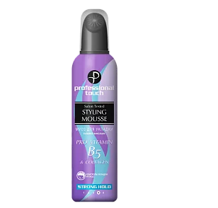 Professional Touch Мусс д/волос Pro-Vitamin B5 & Collagen сильная фиксация 150мл