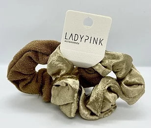 LADY PINK Набор резинок Material светлые цветные, 2шт