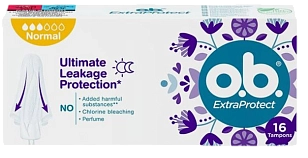 o.b. Тампоны ExtraProtect Normal 16шт