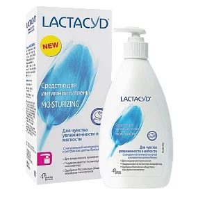 Lactacyd Средство увлажняющее для интимной гигиены, 200мл