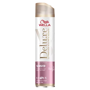 Wella Deluxe Лак для волос Sensitiv для чувствительной кожи головы СФ 3, 250мл