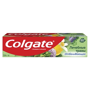 Colgate Зубная паста Лечебные травы отбеливающая, 100мл