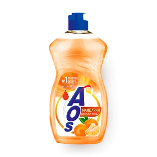 AOS Жидкость д/посуды Мандарин 450мл