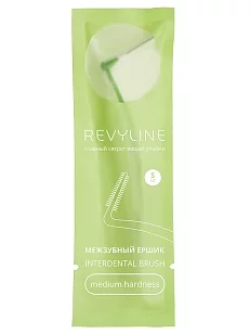Revyline Ершик в индивидуальной упаковке зеленый р-р S