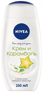 Nivea Гель-уход для душа Крем карамболь, 250мл