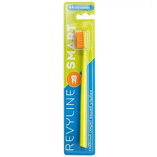 Revyline SM6000 Smart Зубная щетка салатовая/оранжевая щетина мягкая