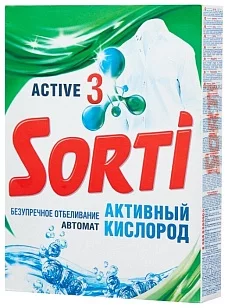 Sorti Стиральный порошок Автомат Активный кислород , 350гр