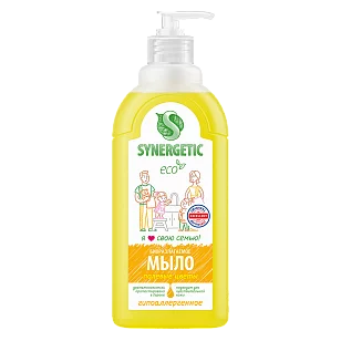 SYNERGETIC Жидкое мыло Полевые цветы, 500мл