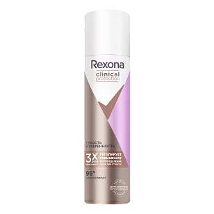 REXONA Clinical Део спрей Сухость и Уверенность, 150мл