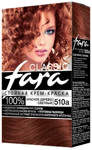 Fara Classic Краска для волос 510а Красное дерево, светлый