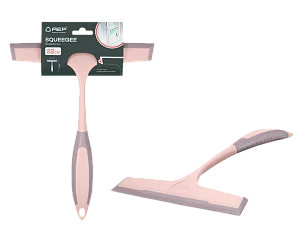 АЕР Водосгон SQUEEGEE розовый/лиловая резинка 22см