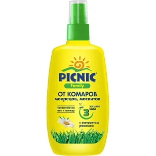 Picnic Family Спрей от комаров 120мл