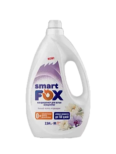 SYNERGETIC SMART FOX Кондиционер д/белья Белый лотос и орхидея 2,04л