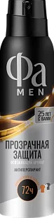 FA Men Део спрей Xtreme Invisible Power, 150мл