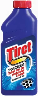 Tiret Professional Средство для прочистки труб гель 500мл, (6шт)