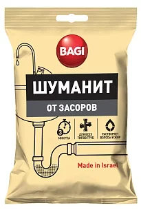 Bagi Шуманит Средство для прочистки труб 70г (72шт)