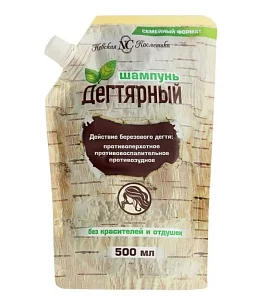Невская Косметика Шампунь Дегтярный, 500мл, Дой-пак