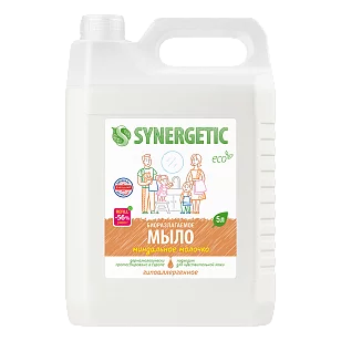 SYNERGETIC Жидкое мыло Миндальное молочко 5л