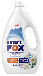 SYNERGETIC SMART FOX Кондиционер д/белья Горный эдельвейс 2,04л