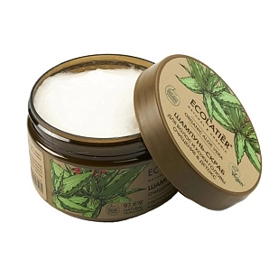 Ecolatier Green Organic Aloe Vera Шампунь-скраб для волос и кожи головы Очищение и детокс, 300г