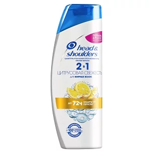 Head&Shoulders Шампунь Цитрусовая свежесть 2в1, 400мл