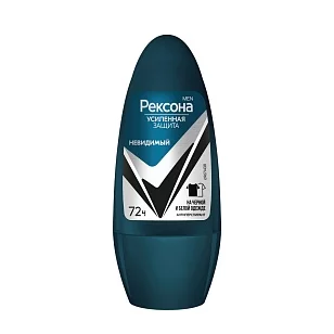 REXONA MEN Део ролик Невидимый на черном и белом, 50мл
