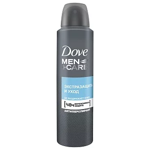 DOVE MEN CARE Део спрей Экстразащита и уход, 150мл