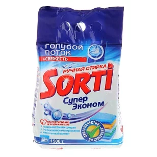 Sorti Стиральный порошок Супер Эконом, 1500гр