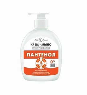 Невская Косметика Мыло жидкое Пантенол, 300мл