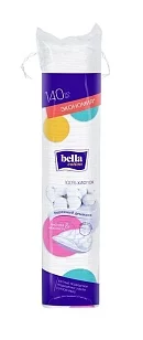 Bella cotton Ватные диски 140шт