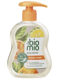 BioMio BIO-SOAP Жидкое мыло Апельсин и Бергамот 300мл