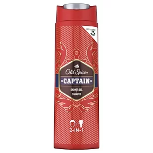 OLD SPICE Гель д/душа 2в1 Captain 400мл