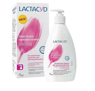 Lactacyd Средство для интимной гигиены для чувствительной кожи, 200мл