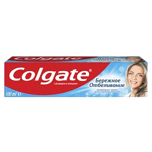 Colgate Зубная паста Бережное отбеливание, 100мл