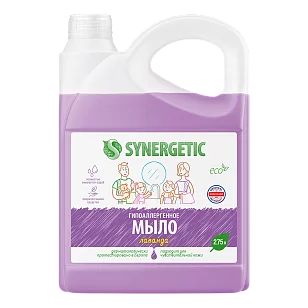 SYNERGETIC Жидкое мыло Лаванда 2,75л